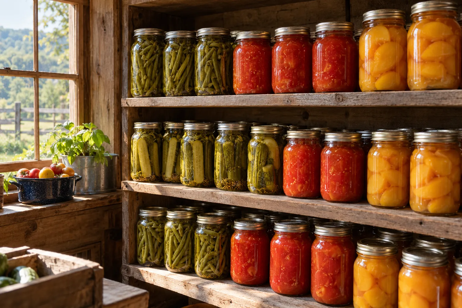 How Many Jars to Can for a Year: Simple Canning Math