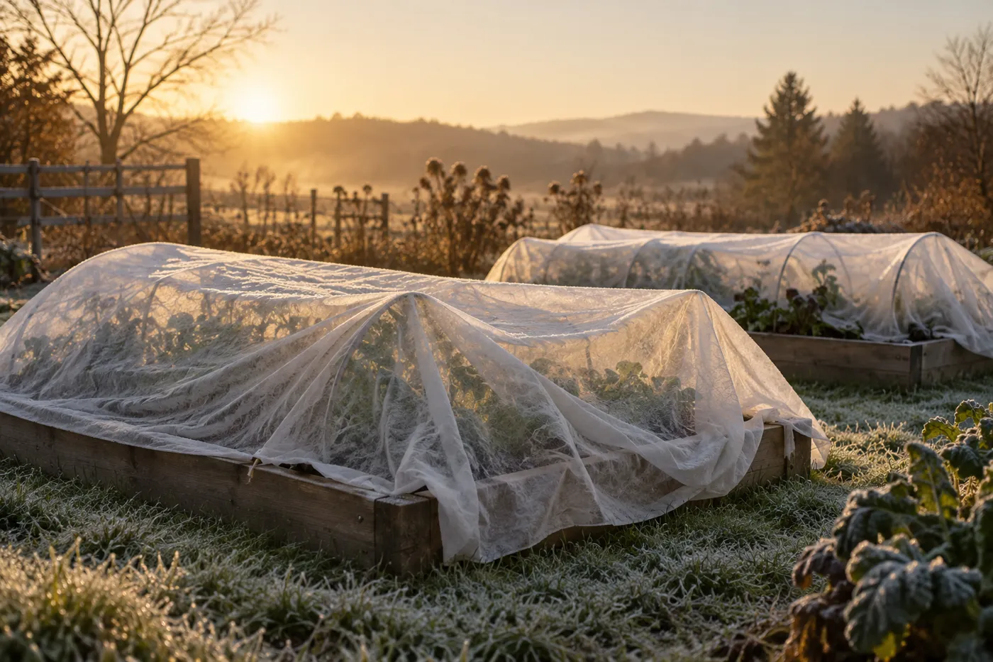 Frost Cloth 101: What I Actually Use on Cold Nights