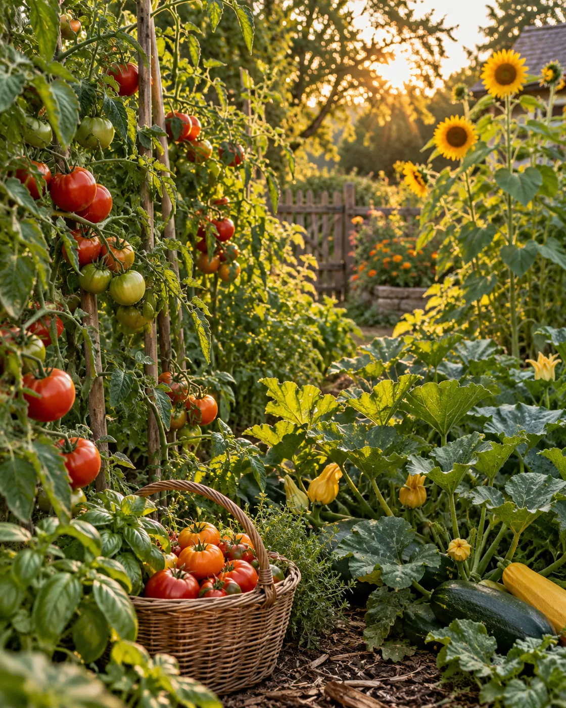 Joyce’s garden through the seasons