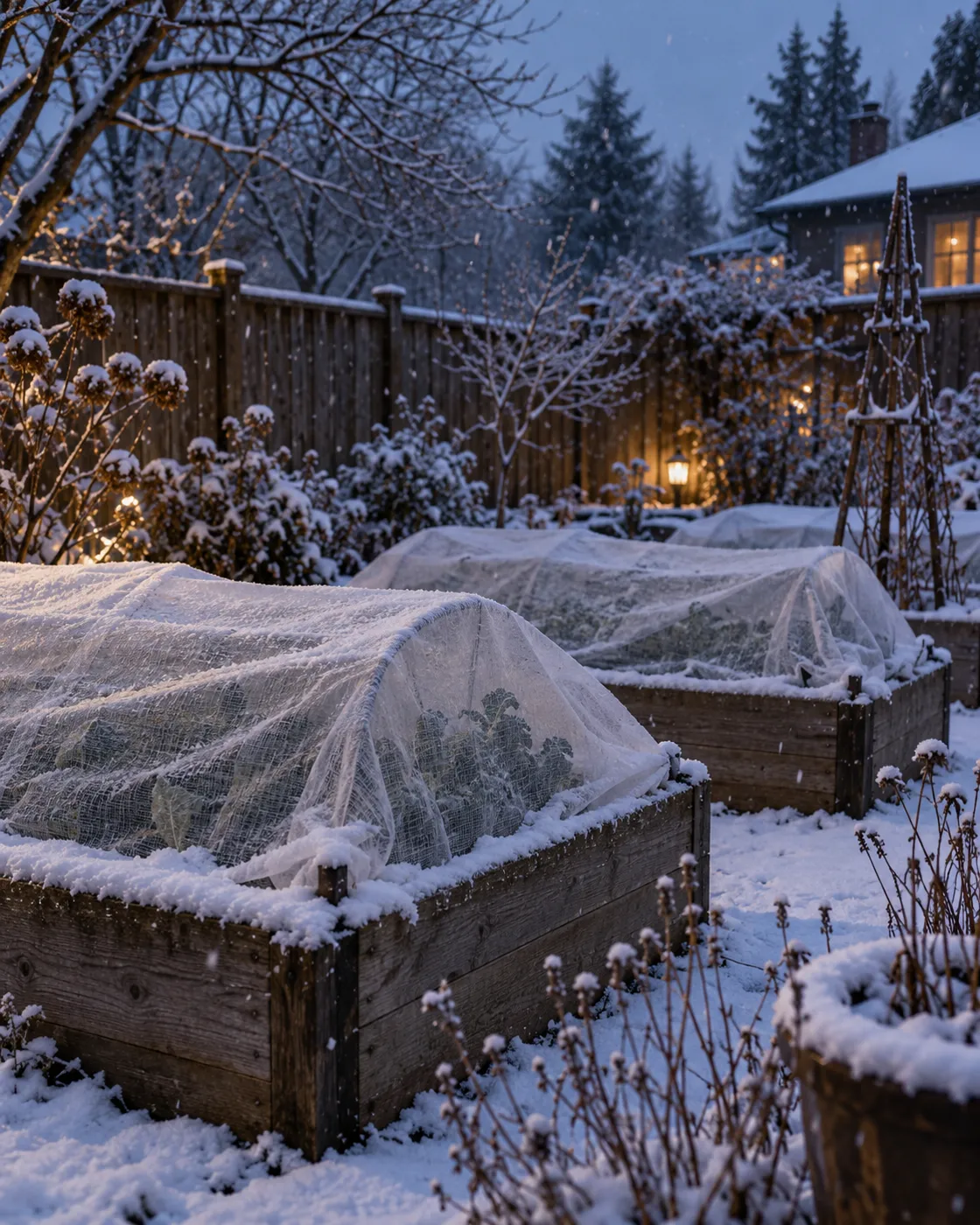 Joyce’s garden through the seasons
